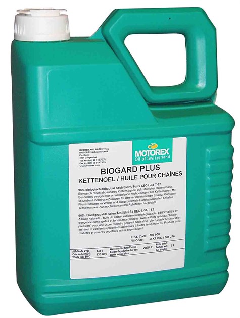 Biogard Plus Vid 40 C 100 cSt  Motorex,  (5 Liter)