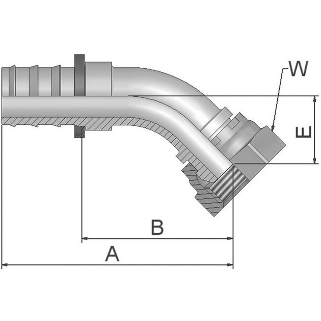45Gr IR 1/2 R 60Gr Kona X 1/2 SL. P-Lok