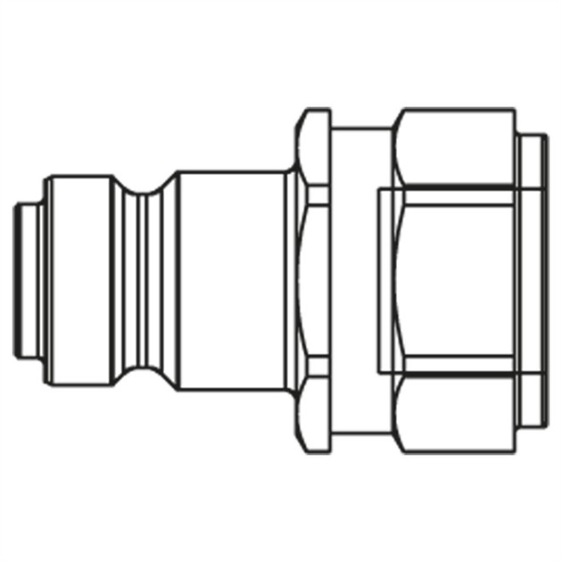 Snabbkoppling Hane - NPTF 3/8 Inv.