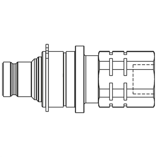 Flat-Face Snabbkoppl. Hane Elim. Multiplate FEM-serien