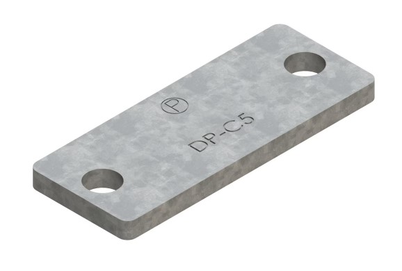 Täckplatta Tunga serien förzinkad