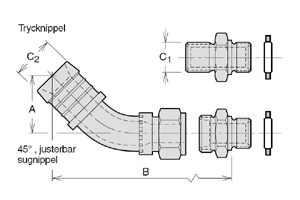 Sugnippel 45Gr 75mm F01-T1